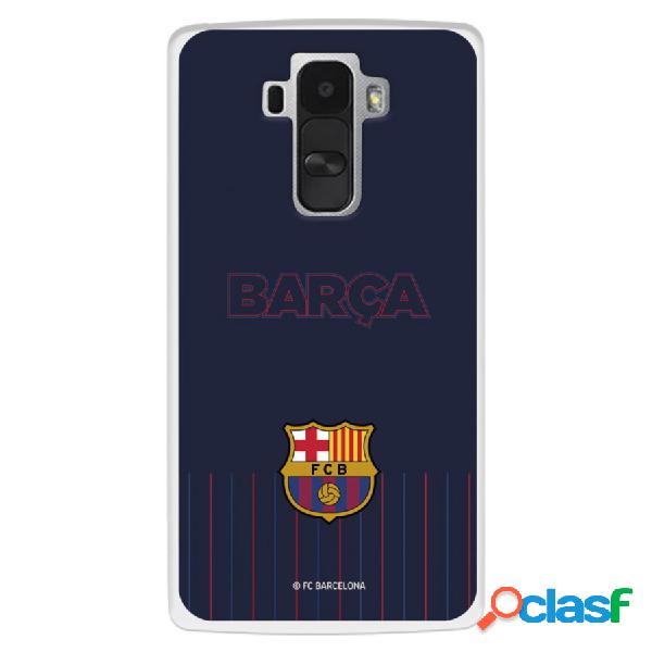 Funda Para Lg G4 Del Fc Barcelona Barsa Fondo Azul -