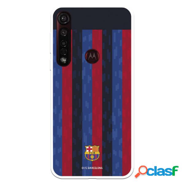 Funda Para Motorola Moto G8 Plus Del Fc Barcelona Fondo
