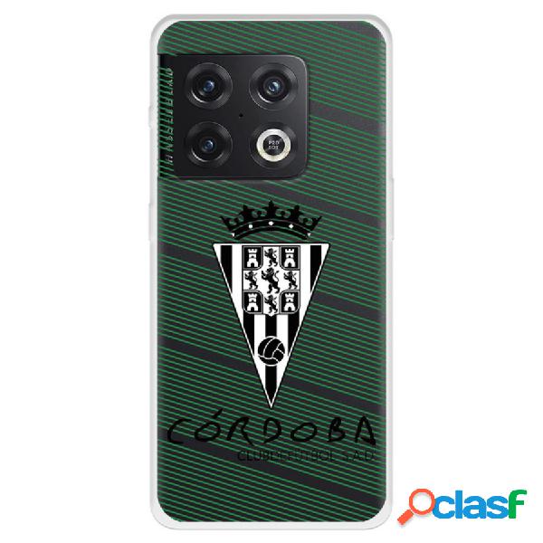 Funda Para Oneplus 10 Pro Del Córdoba Cf Escudo Blanco Y