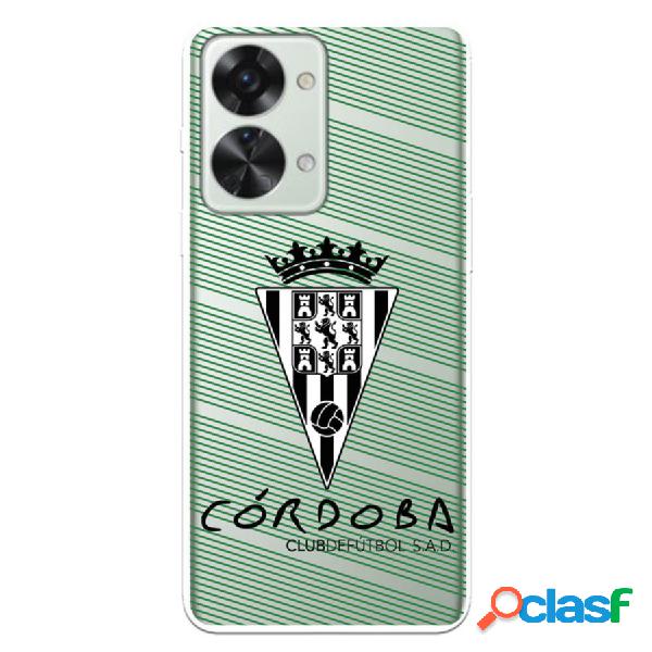 Funda Para Oneplus Nord 2T 5G Del Córdoba Cf Escudo Blanco