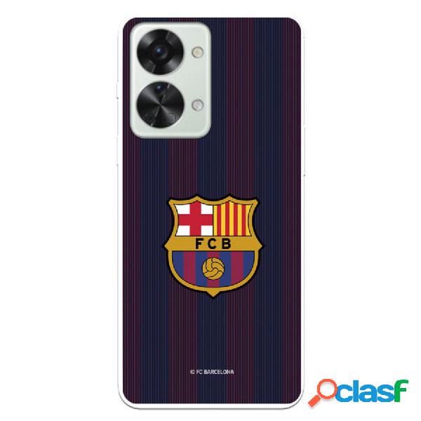 Funda Para Oneplus Nord 2T 5G Del Fc Barcelona Rayas