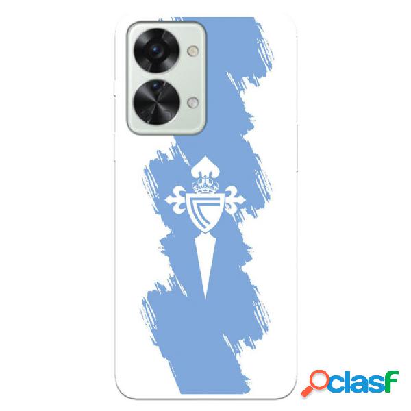 Funda Para Oneplus Nord 2T 5G Del Rc Celta Escudo Trazo Azul