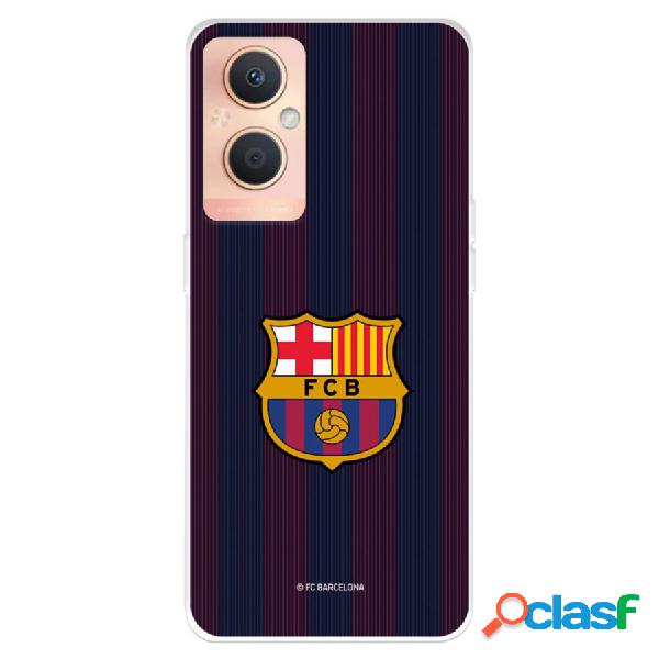 Funda Para Oppo A96 5G Del Fc Barcelona Rayas Blaugrana -