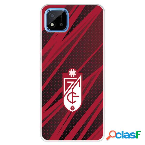 Funda Para Realme 8I Del Granada Cf Escudo - Líneas Rojas Y