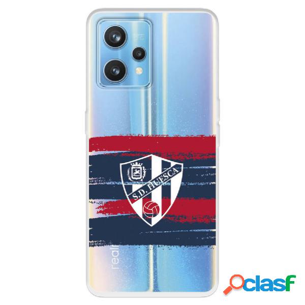 Funda Para Realme 9 Pro+ Del Sd Huesca Rayas Transparente -