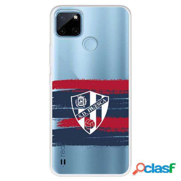 Funda Para Realme C21Y Del Huesca Rayas Transparente -