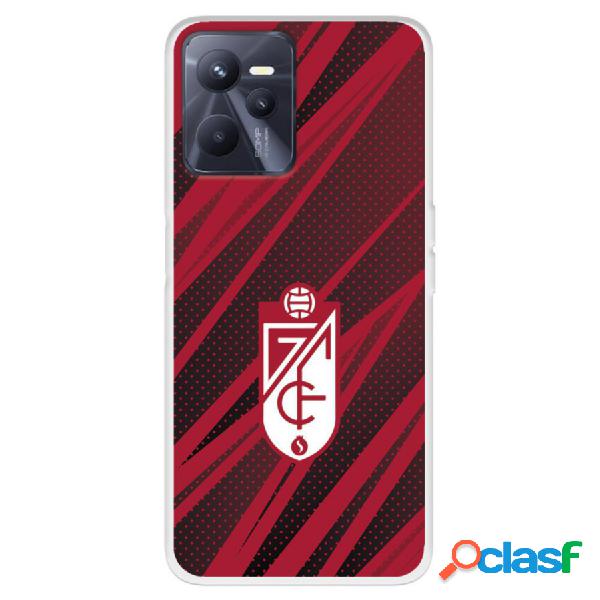 Funda Para Realme C35 Del Escudo - Líneas Rojas Y Negras -
