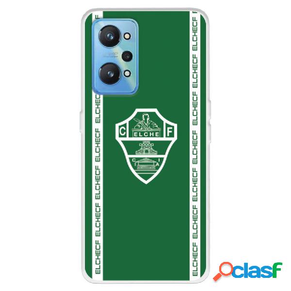 Funda Para Realme Gt Neo 2 Del Elche Cf Escudo Fondo Verde -