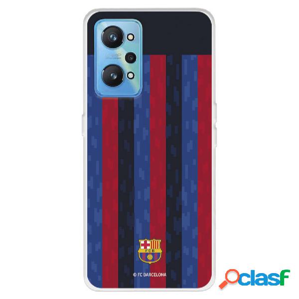 Funda Para Realme Gt Neo 2 Del Fc Barcelona Fondo Rayas