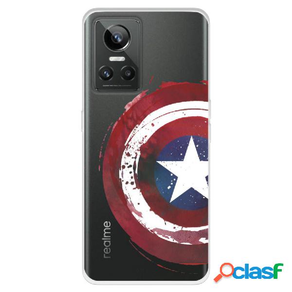 Funda Para Realme Gt Neo 3 Oficial De Marvel Capitán