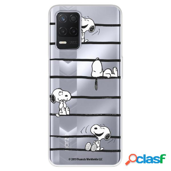 Funda Para Realme Narzo 30 5G Oficial De Peanuts Snoopy