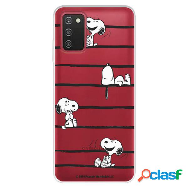 Funda Para Samsung Galaxy A03S Oficial De Peanuts Snoopy