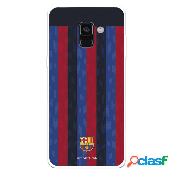 Funda Para Samsung Galaxy A8 2018 Del Fc Barcelona Fondo