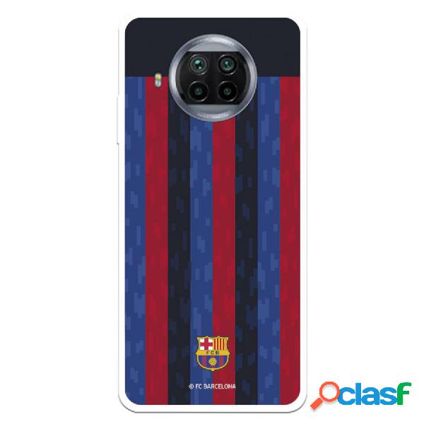 Funda Para Xiaomi Mi 10T Lite Del Fc Barcelona Fondo Rayas