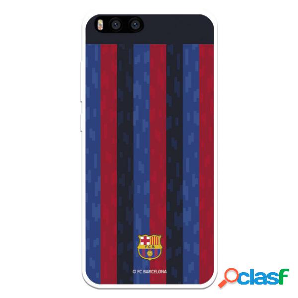 Funda Para Xiaomi Mi 6 Del Fc Barcelona Fondo Rayas