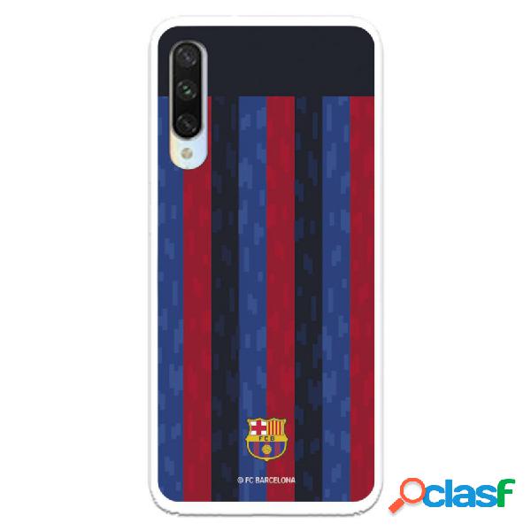 Funda Para Xiaomi Mi A3 Del Fc Barcelona Fondo Rayas