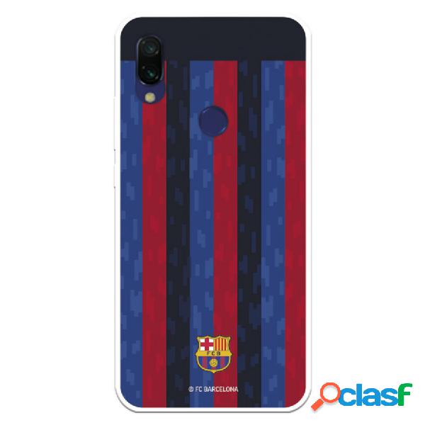 Funda Para Xiaomi Redmi 7A Del Fc Barcelona Fondo Rayas