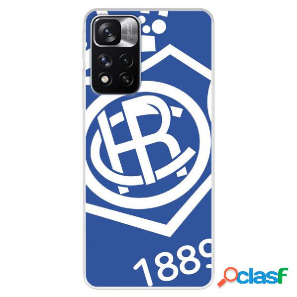 Funda Para Xiaomi Redmi Note 11 Del Recre Escudo Fondo Azul