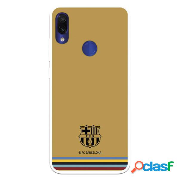 Funda Para Xiaomi Redmi Note 7 Del Fc Barcelona Escudo Fondo
