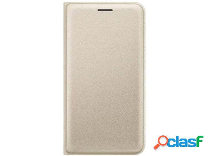 Funda SAMSUNG Galaxy J1 2016 Flip Dorado