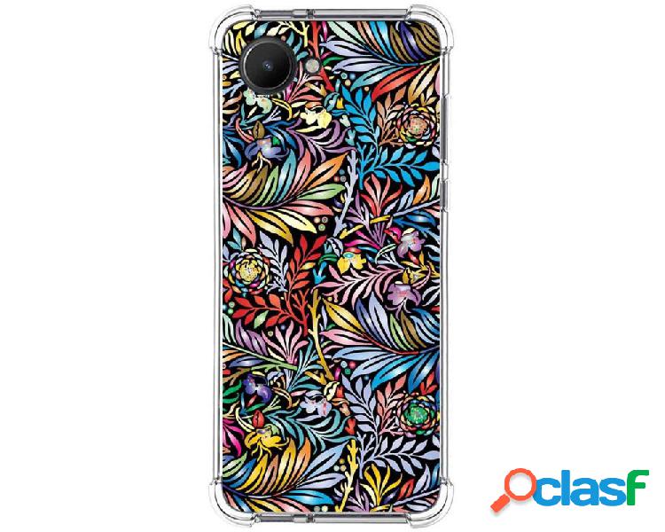 Funda Silicona Antigolpes para Realme C30 diseño Flores 04