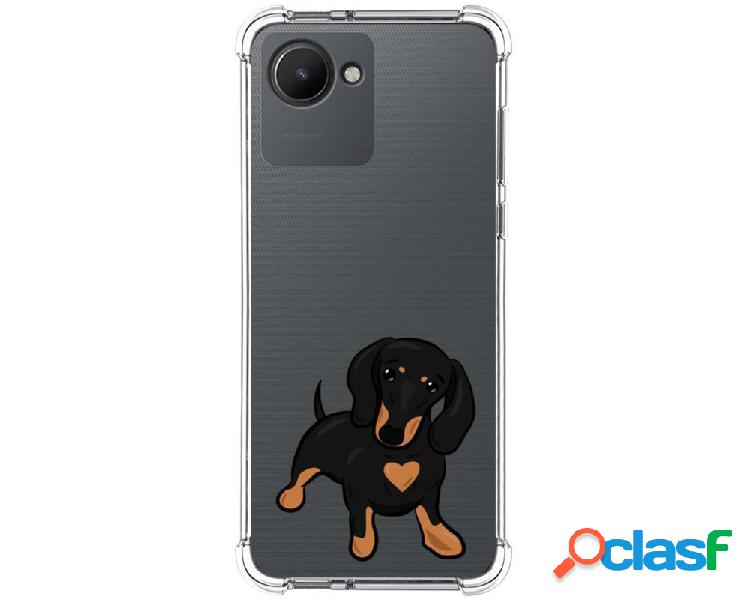 Funda Silicona Antigolpes para Realme C30 diseño Perros 04