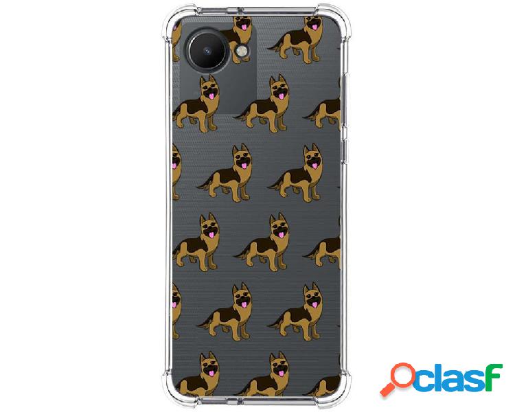 Funda Silicona Antigolpes para Realme C30 diseño Perros 09