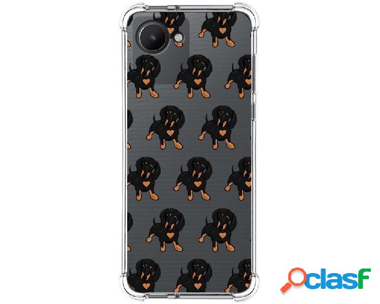 Funda Silicona Antigolpes para Realme C30 diseño Perros 10