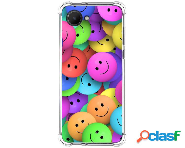 Funda Silicona Antigolpes para Realme C30 diseño Smile