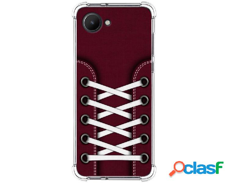 Funda Silicona Antigolpes para Realme C30 diseño Zapatillas