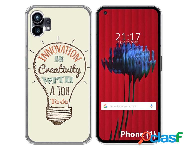 Funda Silicona para Nothing Phone 1 diseño Creativity