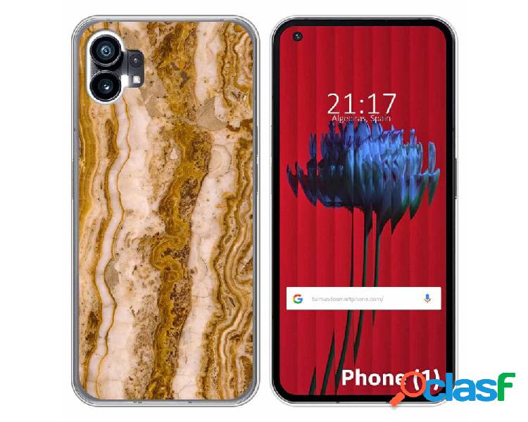 Funda Silicona para Nothing Phone 1 diseño Mármol 10