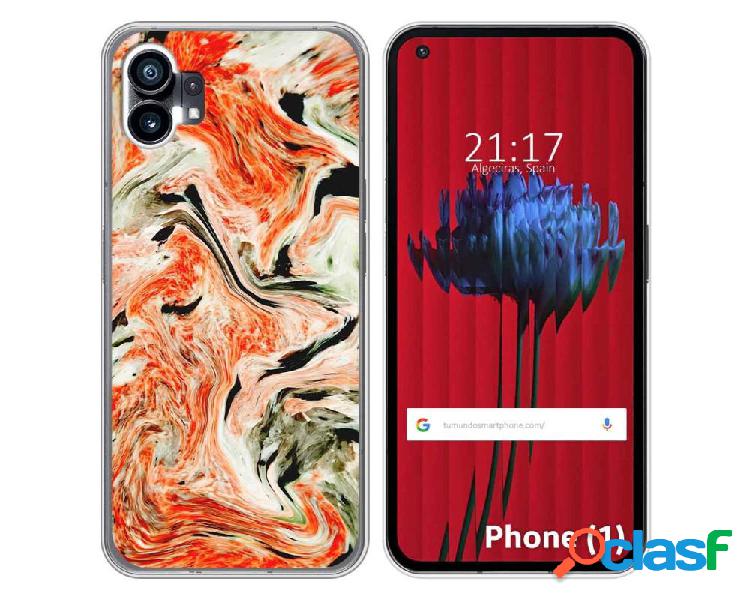Funda Silicona para Nothing Phone 1 diseño Mármol 12
