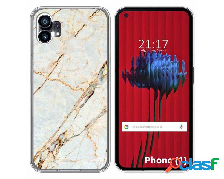 Funda Silicona para Nothing Phone 1 diseño Mármol 13