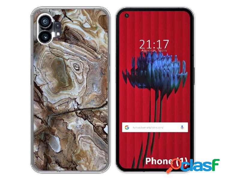 Funda Silicona para Nothing Phone 1 diseño Mármol 14