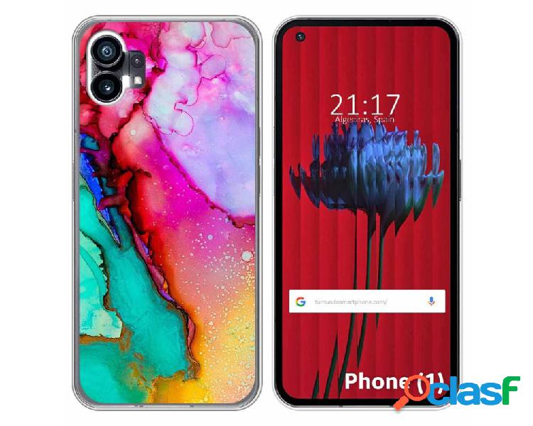 Funda Silicona para Nothing Phone 1 diseño Mármol 15