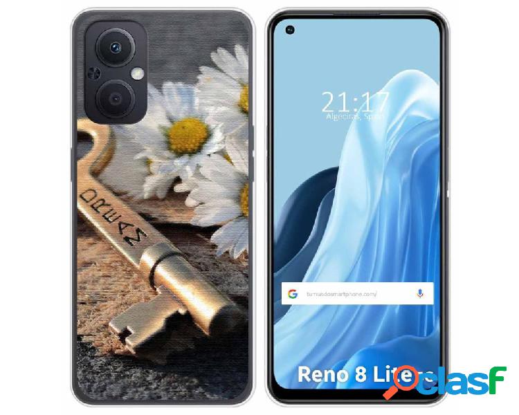 Funda Silicona para Oppo Reno 8 Lite 5G diseño Dream