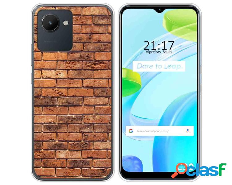 Funda Silicona para Realme C30 diseño Ladrillo 04 Dibujos