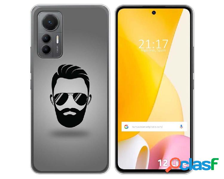 Funda Silicona para Xiaomi 12 Lite 5G diseño Barba Dibujos