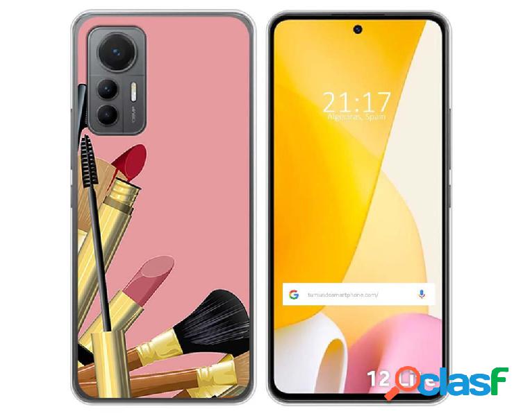 Funda Silicona para Xiaomi 12 Lite 5G diseño Brochas