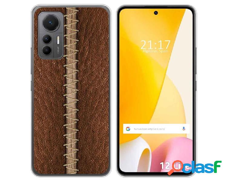 Funda Silicona para Xiaomi 12 Lite 5G diseño Cuero 01