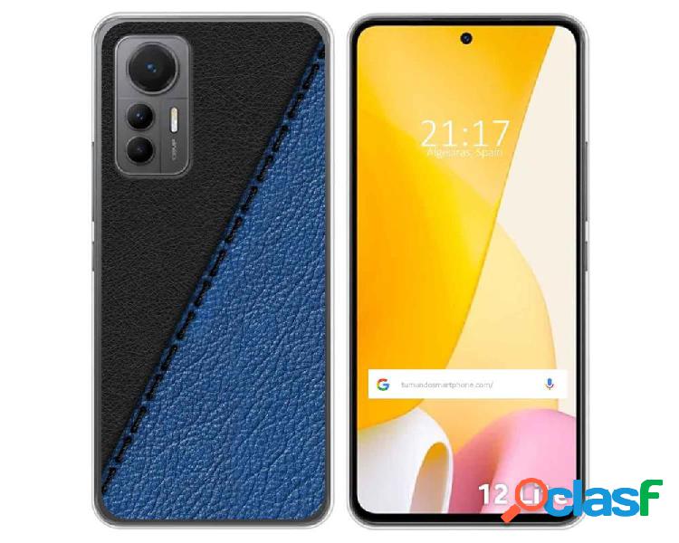 Funda Silicona para Xiaomi 12 Lite 5G diseño Cuero 02