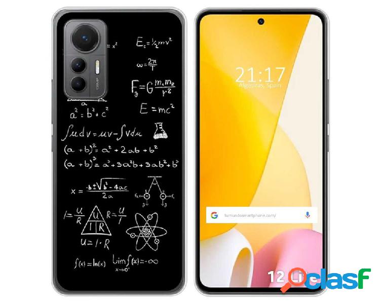 Funda Silicona para Xiaomi 12 Lite 5G diseño Formulas