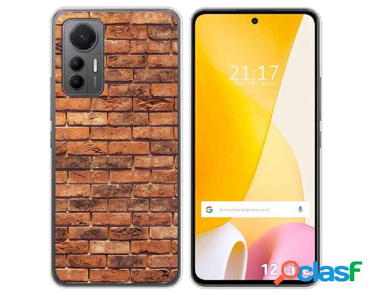 Funda Silicona para Xiaomi 12 Lite 5G diseño Ladrillo 04