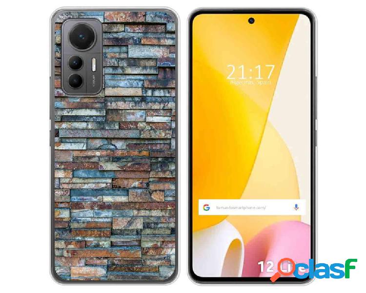 Funda Silicona para Xiaomi 12 Lite 5G diseño Ladrillo 05