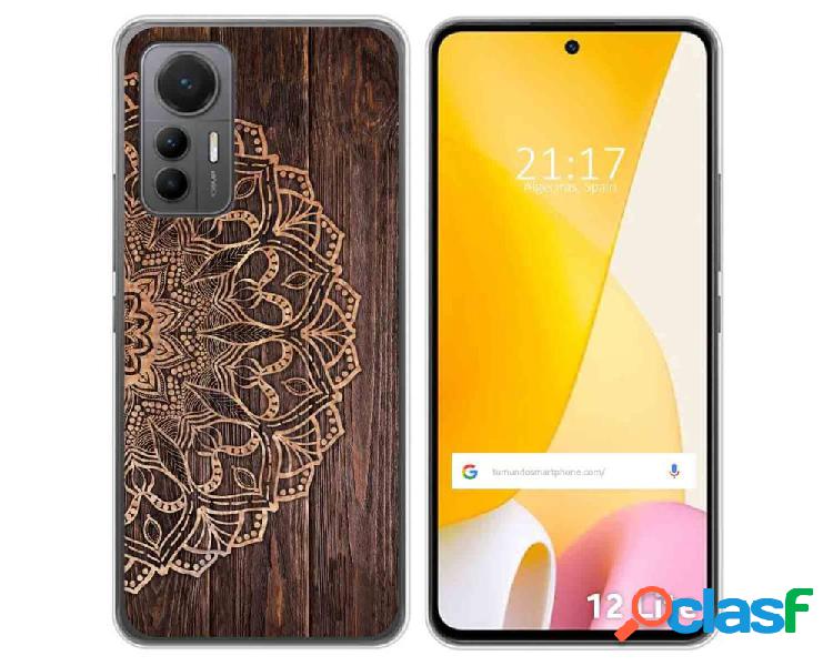 Funda Silicona para Xiaomi 12 Lite 5G diseño Madera 06