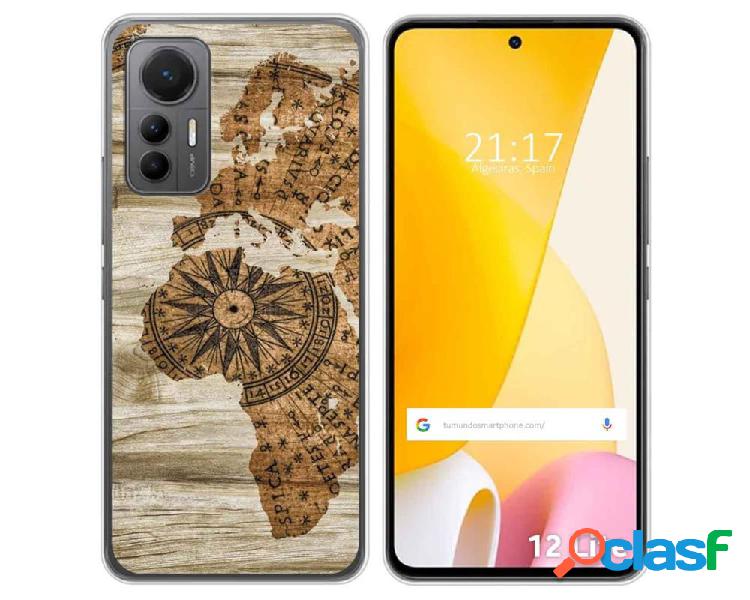 Funda Silicona para Xiaomi 12 Lite 5G diseño Madera 07