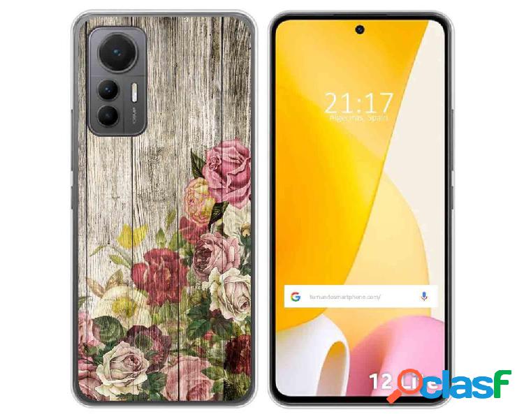 Funda Silicona para Xiaomi 12 Lite 5G diseño Madera 08