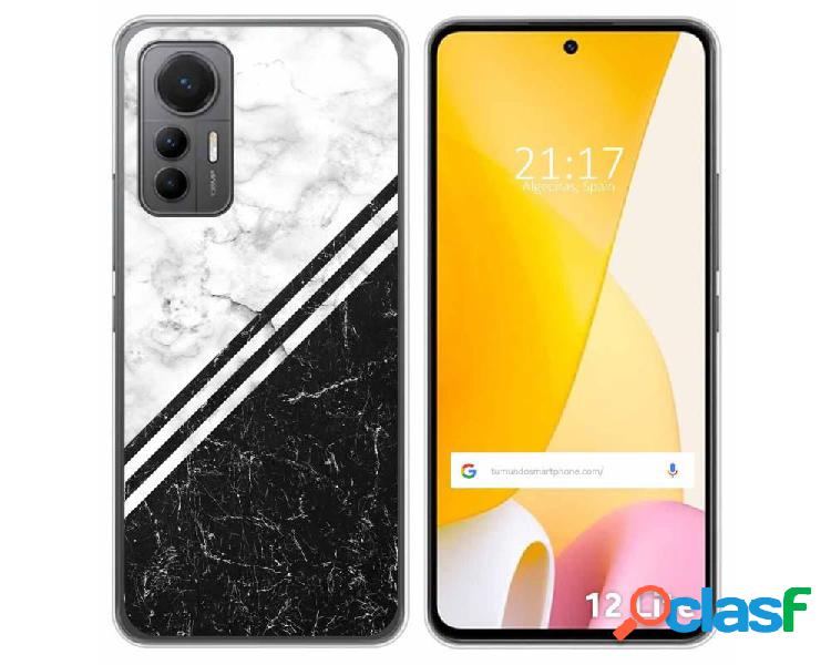Funda Silicona para Xiaomi 12 Lite 5G diseño Mármol 01