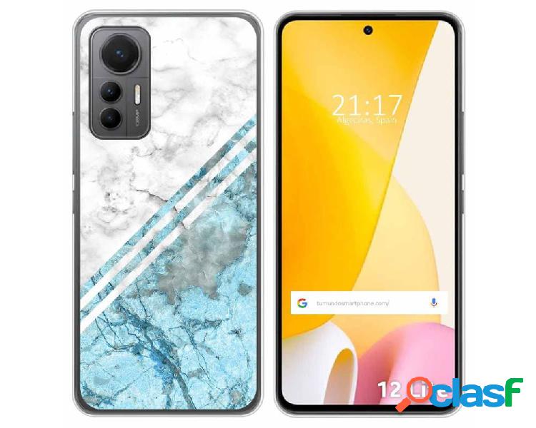 Funda Silicona para Xiaomi 12 Lite 5G diseño Mármol 02